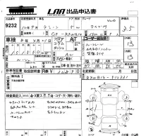 Nissan RASHEEN лот № 9232 оценка R  с аукциона в Японии 5