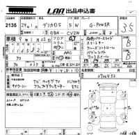 Mitsubishi DELICA D5 лот № 2135 оценка 3.5  с аукциона в Японии 5