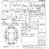 Nissan CEDRIC лот № 81 оценка 4  с аукциона в Японии 6