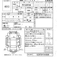 Nissan ATLAS лот № 4013 оценка R  с аукциона в Японии 6