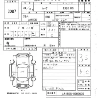 Daihatsu MOVE лот № 3087 оценка 3.5  с аукциона в Японии 6