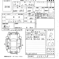 Subaru IMPREZA G4 лот № 3116 оценка R  с аукциона в Японии 6