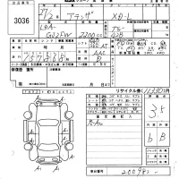 Mazda ATENZA WAGON лот № 3036 оценка 3.5  с аукциона в Японии 6