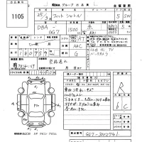 Honda FIT SHUTTLE лот № 1105 оценка R  с аукциона в Японии 6
