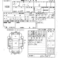 Mitsubishi MIRAGE лот № 1038 оценка 3.5  с аукциона в Японии 6