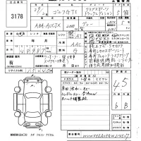 Volkswagen Golf лот № 3178 оценка 4.5  с аукциона в Японии 6