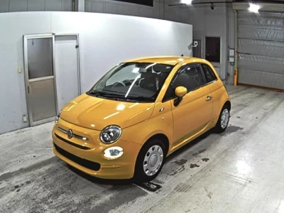 Fiat 500  с аукциона в Японии