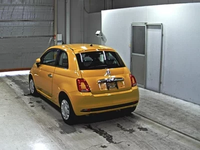 Fiat 500  с аукциона в Японии