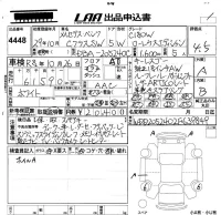 Mercedes-Benz C CLASS WAGON лот № 4448 оценка 4.5  с аукциона в Японии 5