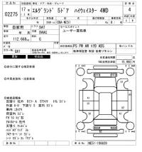 Nissan ELGRAND лот № 2275 оценка 4  с аукциона в Японии 3