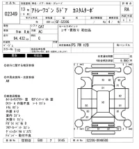 Daihatsu Atrai Wagon лот № 2349 оценка RA  с аукциона в Японии 6