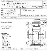 Toyota PRIUS ALPHA лот № 2191 оценка RA  с аукциона в Японии 6