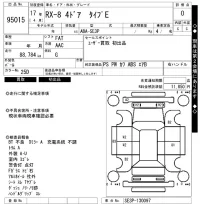 Mazda RX-8 лот № 95015 оценка 0  с аукциона в Японии 7
