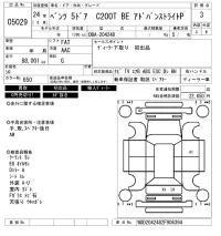 Mercedes-Benz C CLASS WAGON лот № 5029 оценка 3  с аукциона в Японии 6