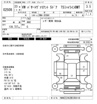 Volkswagen PASSAT VARIANT лот № 2508 оценка 3.5  с аукциона в Японии 6