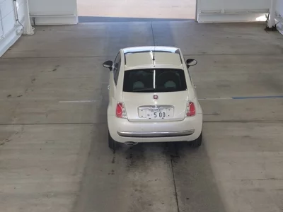 Fiat 500  с аукциона в Японии