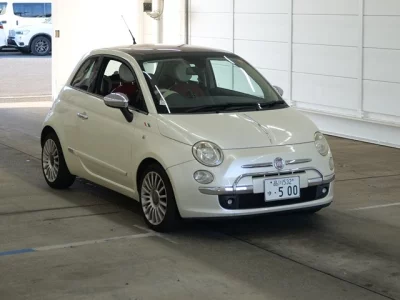 Fiat 500  с аукциона в Японии