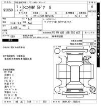 Toyota SIENTA лот № 95050 оценка 0  с аукциона в Японии 7