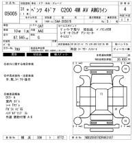 Mercedes-Benz C CLASS лот № 5005 оценка 4  с аукциона в Японии 6