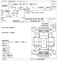 Mitsubishi COLT PLUS лот № 2634 оценка 3.5  с аукциона в Японии 6