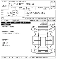 Mercedes-Benz C CLASS лот № 5001 оценка 4  с аукциона в Японии 6
