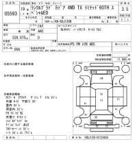 Toyota LAND CRUISER PRADO лот № 5593 оценка 3.5  с аукциона в Японии 6
