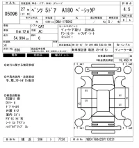 Mercedes-Benz A CLASS лот № 5096 оценка 4.5  с аукциона в Японии 6