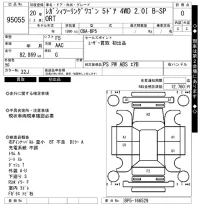 Subaru LEGACY лот № 95055 оценка 0  с аукциона в Японии 7