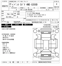 Mercedes-Benz G CLASS лот № 5073 оценка 4  с аукциона в Японии 6