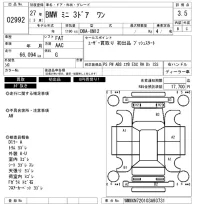 BMW MINI лот № 2992 оценка 3.5  с аукциона в Японии 6