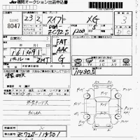 Suzuki SWIFT лот № 8047 оценка 3  с аукциона в Японии 7