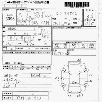 Subaru EXIGA лот № 3095 оценка 3.5  с аукциона в Японии 7