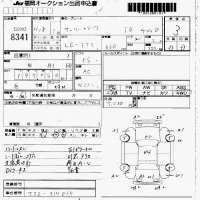 Subaru SAMBAR лот № 8341 оценка 3  с аукциона в Японии 7