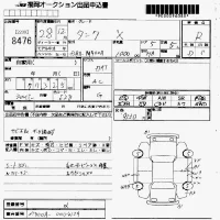 Toyota TANK лот № 8476 оценка R  с аукциона в Японии 7