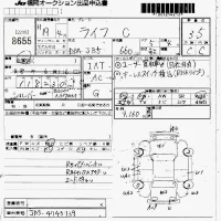 Honda LIFE лот № 8655 оценка 3.5  с аукциона в Японии 7