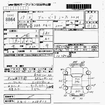 Nissan SYLPHY  с аукциона в Японии