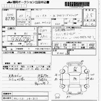 Nissan ROOX лот № 8770 оценка 3.5  с аукциона в Японии 7