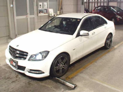 Mercedes-Benz C CLASS  с аукциона в Японии