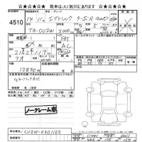 Mitsubishi AIRTREK лот № 4510 оценка -  с аукциона в Японии 3