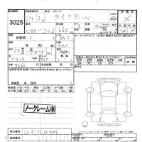 Honda LIFE лот № 3025 оценка -  с аукциона в Японии 6