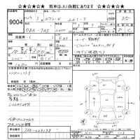 Subaru EXIGA лот № 9004 оценка 3.5  с аукциона в Японии 9