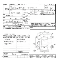 Honda ODYSSEY лот № 135 оценка R  с аукциона в Японии 7