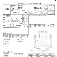 Mazda MPV лот № 196 оценка 3.5  с аукциона в Японии 7