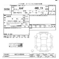 Suzuki CERVO лот № 3056 оценка -  с аукциона в Японии 6