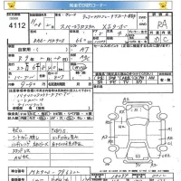 Suzuki SPACIA лот № 4112 оценка RA  с аукциона в Японии 5