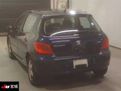 Peugeot 307  с аукциона в Японии