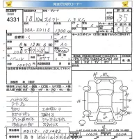 Suzuki SWIFT лот № 4331 оценка 3.5  с аукциона в Японии 5