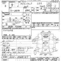 Honda ACTY TRUCK лот № 3 оценка 3  с аукциона в Японии 7