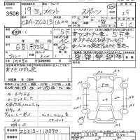 Suzuki SWIFT лот № 3506 оценка 3.5  с аукциона в Японии 7