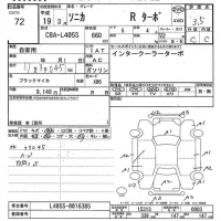 Daihatsu SONICA лот № 72 оценка 3.5  с аукциона в Японии 7
